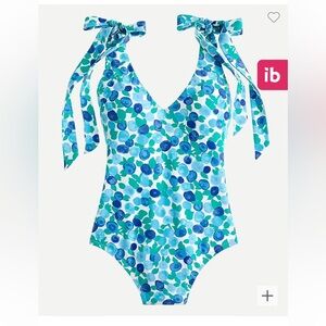Jcrew Size 4 Blue Multi One-Piece
